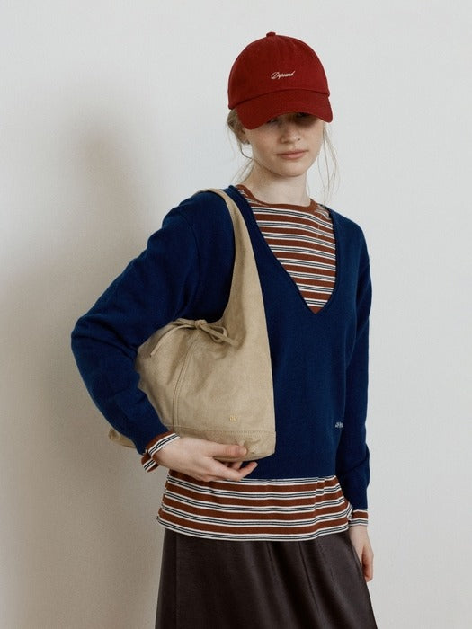 Wconcept_Depound pino bag (suede) - light beige