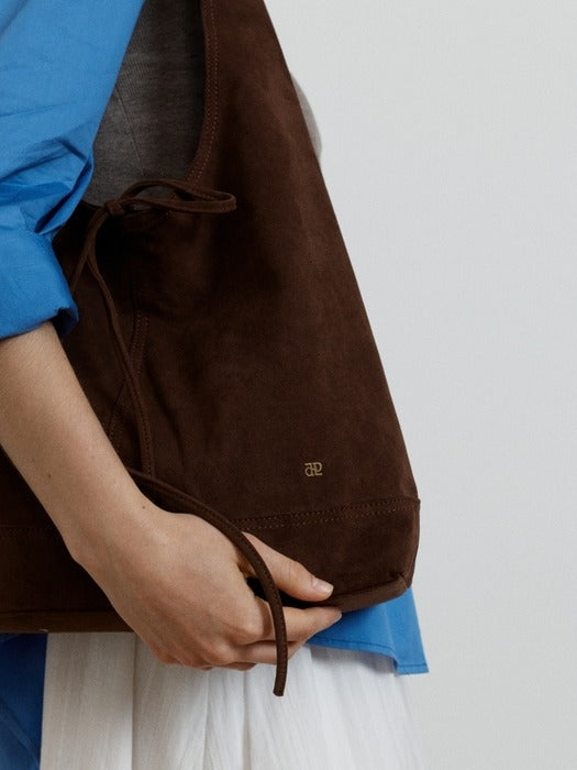 Depound pino bag (suede) - brown (L)