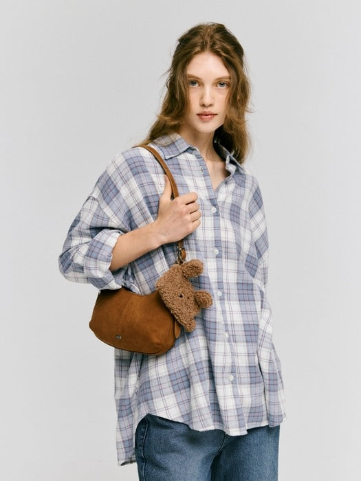 Wconcept_Depound lumi bag (suede) - brown