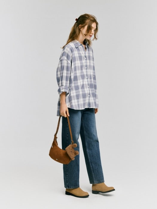 Wconcept_Depound lumi bag (suede) - brown