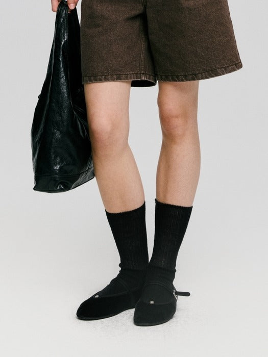 Wconcept_Depound sheer knit socks - black