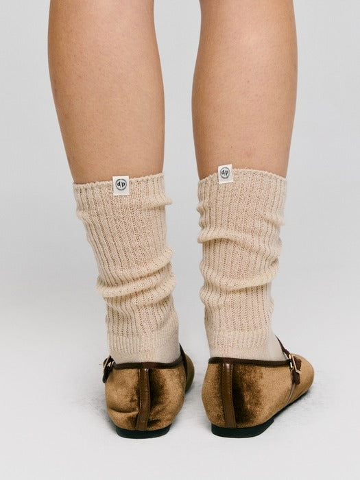 Wconcept_Depound sheer knit socks - light beige