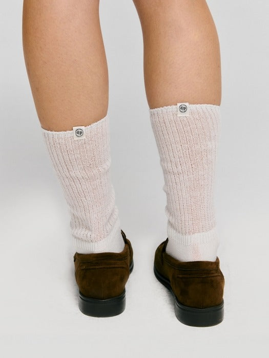 Wconcept_Depound sheer knit socks - ivory