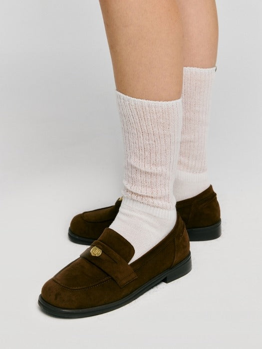 Wconcept_Depound sheer knit socks - ivory