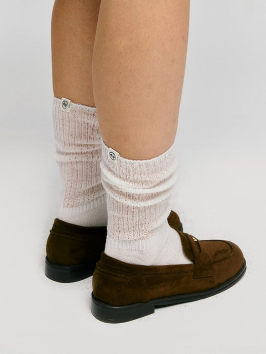 Wconcept_Depound sheer knit socks - ivory