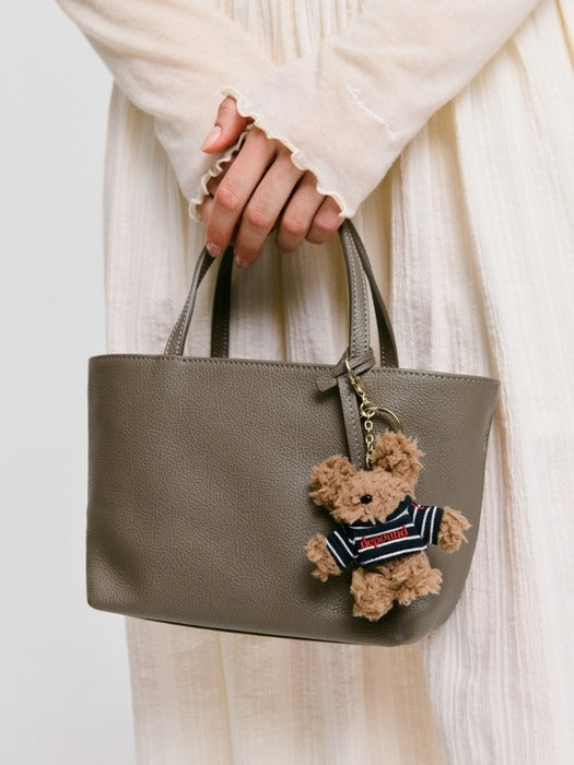 Wconcept_Depound ople leather bag (tote) - taupe