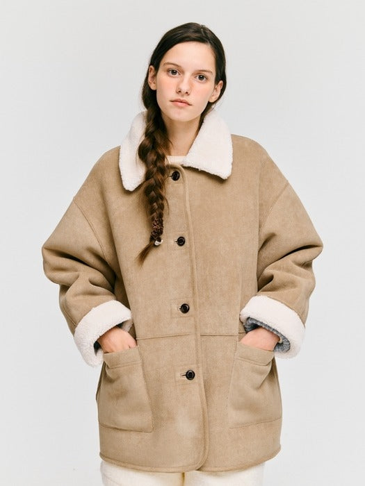 Wconcept_Depound reversible shearing half mustang - taupe