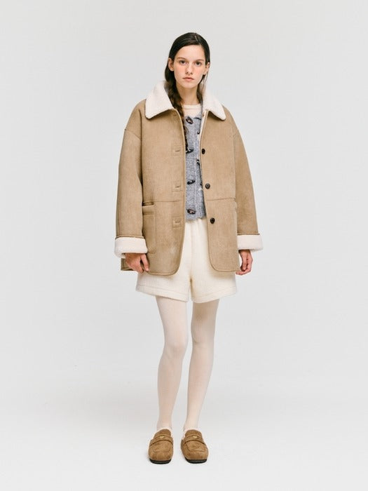 Wconcept_Depound reversible shearing half mustang - taupe