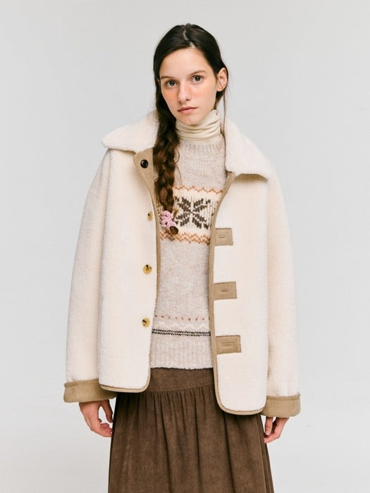 Wconcept_Depound reversible shearing mustang - taupe
