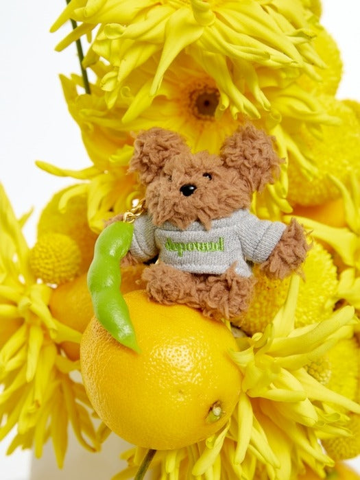 Depound danny mini keyring in fruits - green