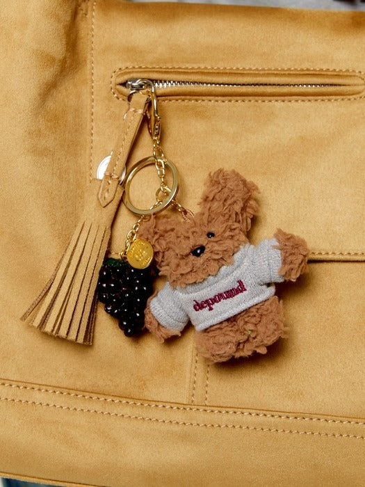 Depound danny mini keyring in fruits - grape