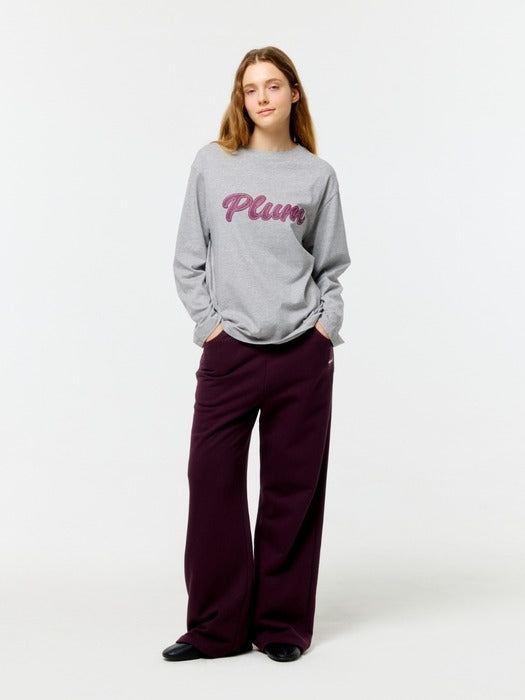 Wconcept_Depound grape sweat pants - grape