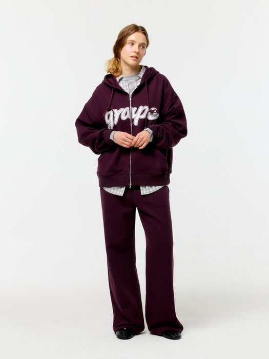 Wconcept_Depound grape sweat pants - grape