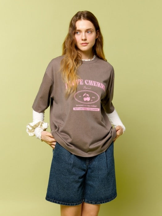 Wconcept_Depound color half denim pants - blue
