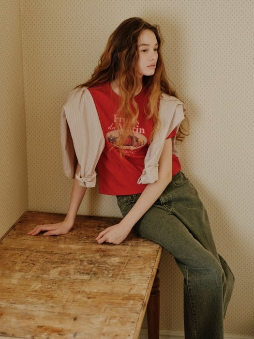 Wconcept_Depound signature semi wide denim pants - khaki