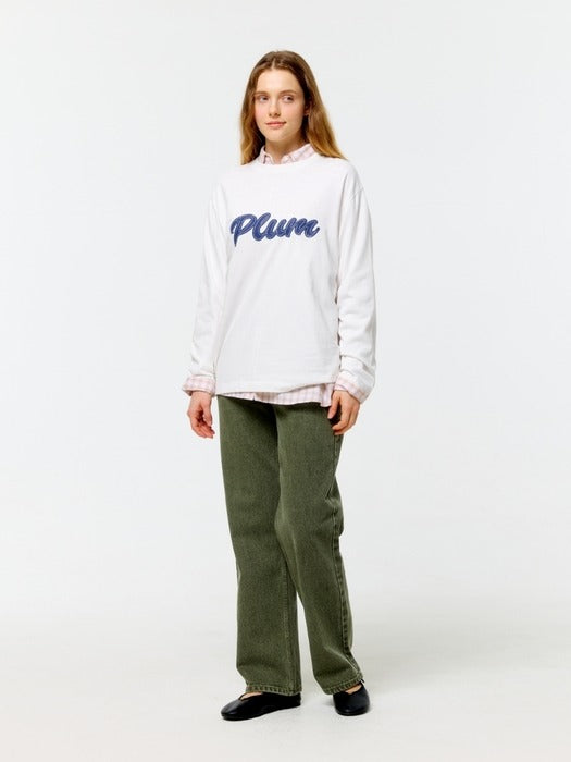 Wconcept_Depound plum t-shirt - ivory