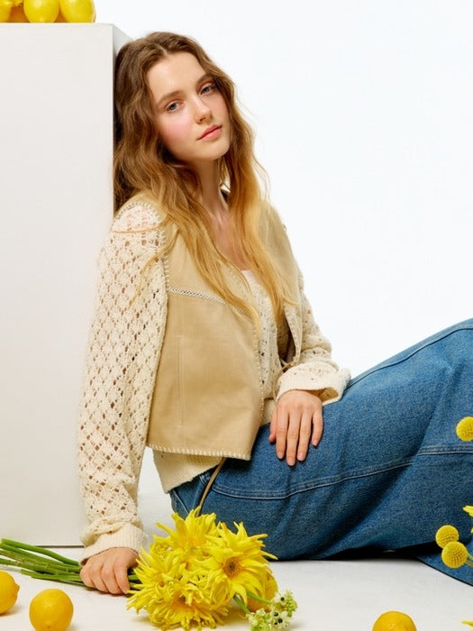 Wconcept_Depound dia skashi cardigan - ivory