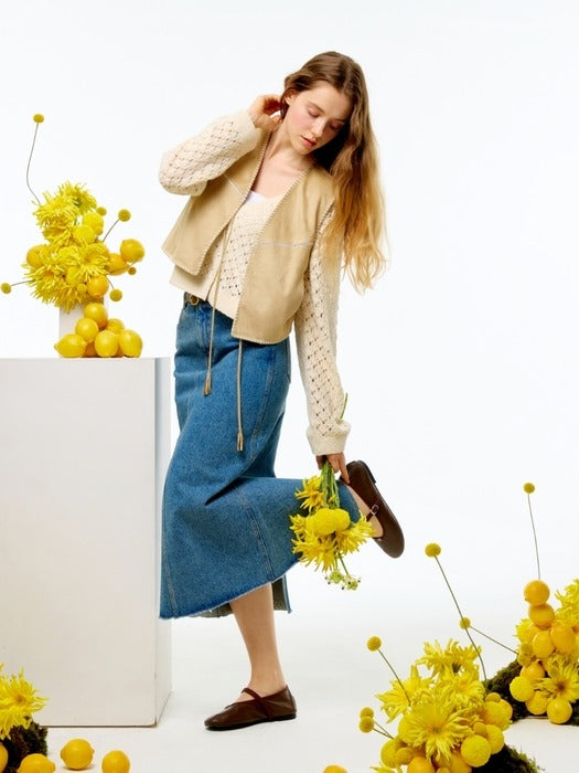 Wconcept_Depound dia skashi cardigan - ivory