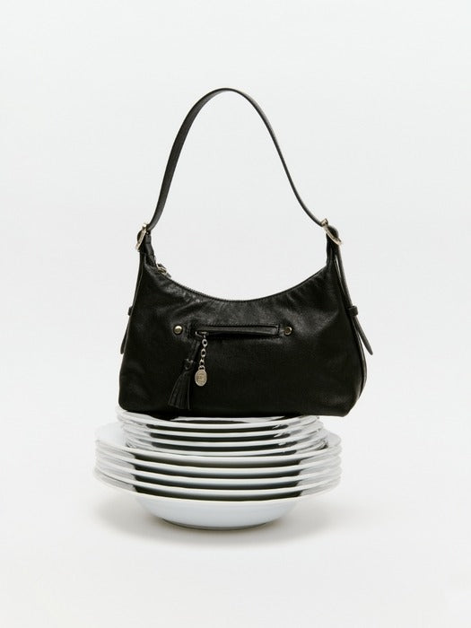 Wconcept_Depound latte bag - black (S)