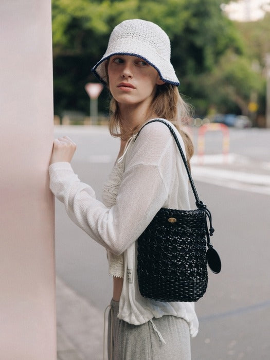 Wconcept_Depound handcrafted weaving bag - S