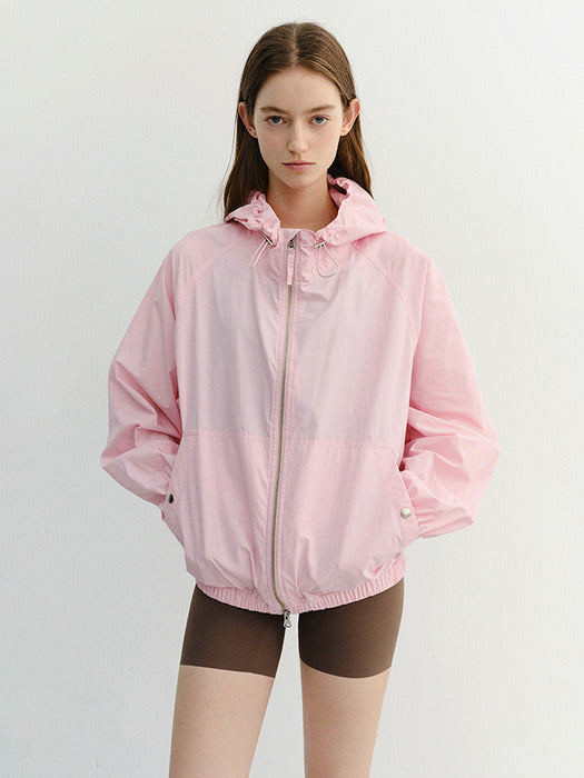 Dunst Unisex Summer Breeze Windbreaker Soft Pink