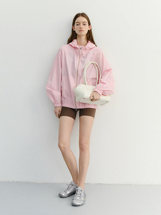 Dunst Unisex Summer Breeze Windbreaker Soft Pink