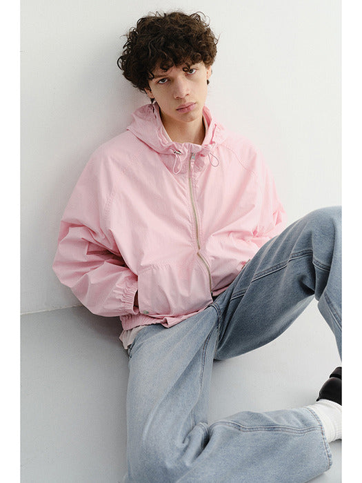 Dunst Unisex Summer Breeze Windbreaker Soft Pink