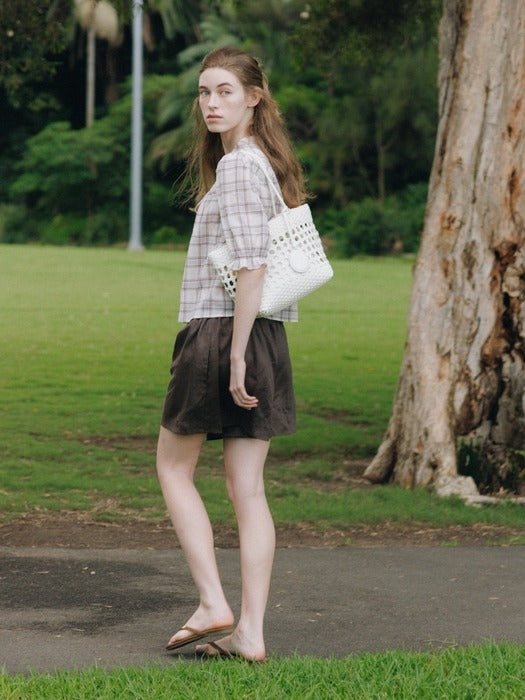 Wconcept_Depound handcrafted weaving bag - M