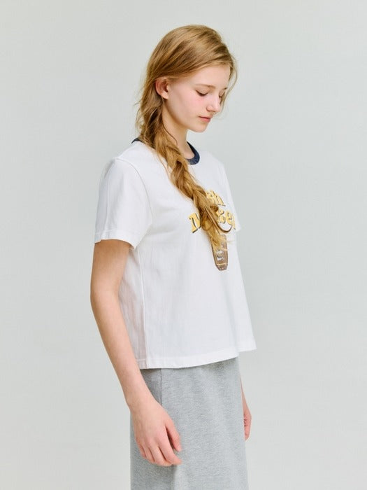 Wconcept_Depound fish market graphic t-shirt - white