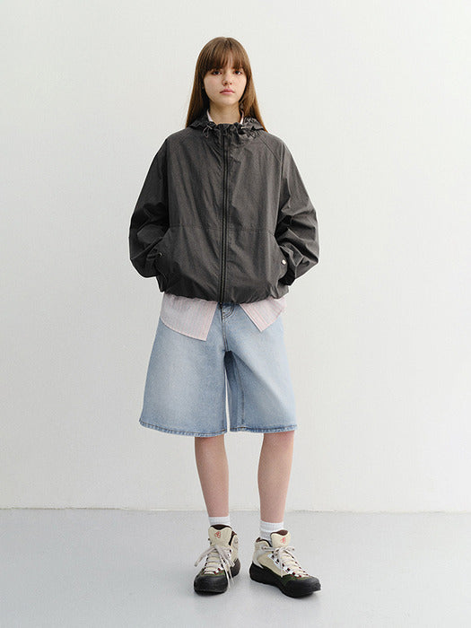 [dunst] Relaxed Bermuda Denim Shorts Light BLUE_UDPA6B247B1