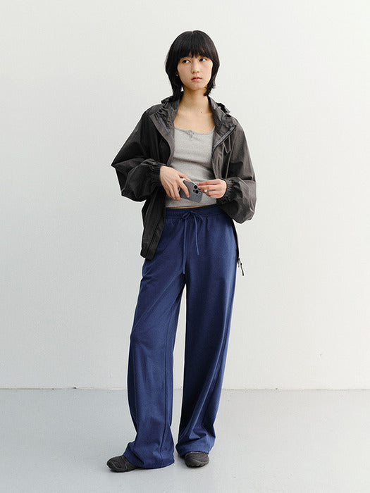 Dunst Summer Wide Jogger Pants Blue