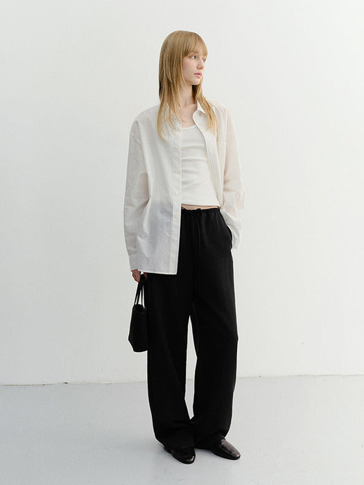 Dunst Summer String Pants Black