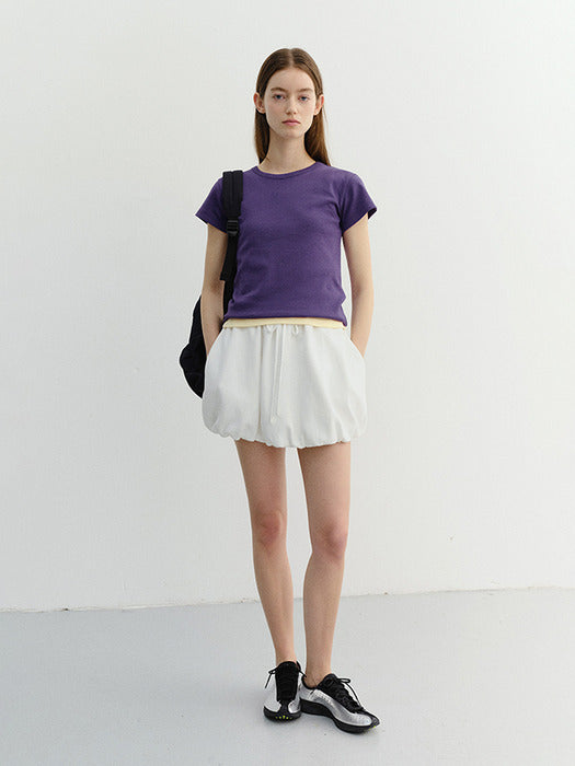 Dunst Essential T-Shirt Plum