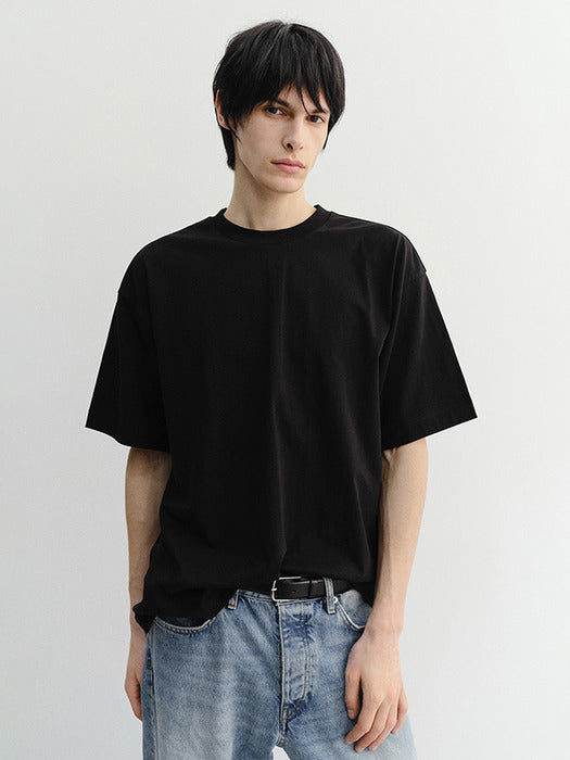 Dunst Unisex Essential Loose T-Shirt Black