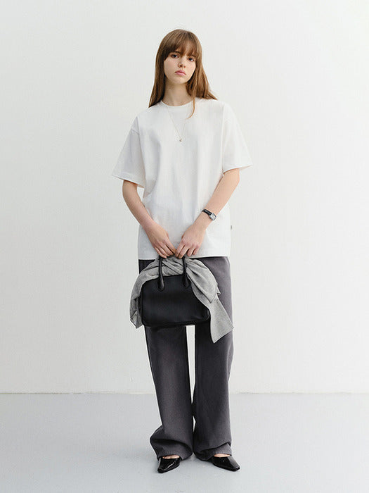 Dunst Unisex Essential Loose T-Shirt Off White