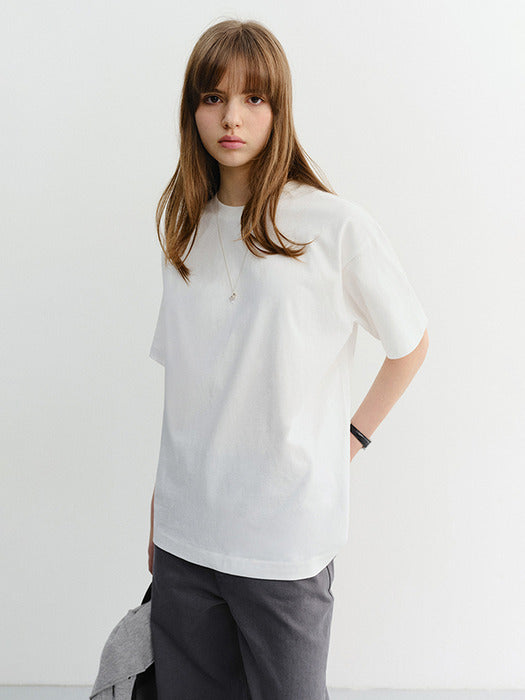 Dunst Unisex Essential Loose T-Shirt Off White
