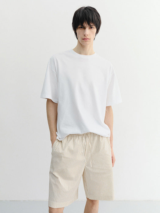 Dunst Unisex Essential Loose T-Shirt Off White