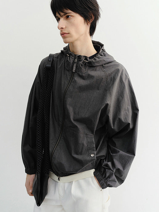 [dunst] Unisex Summer Breeze Windbreaker BLACK_UDJU6B123BK
