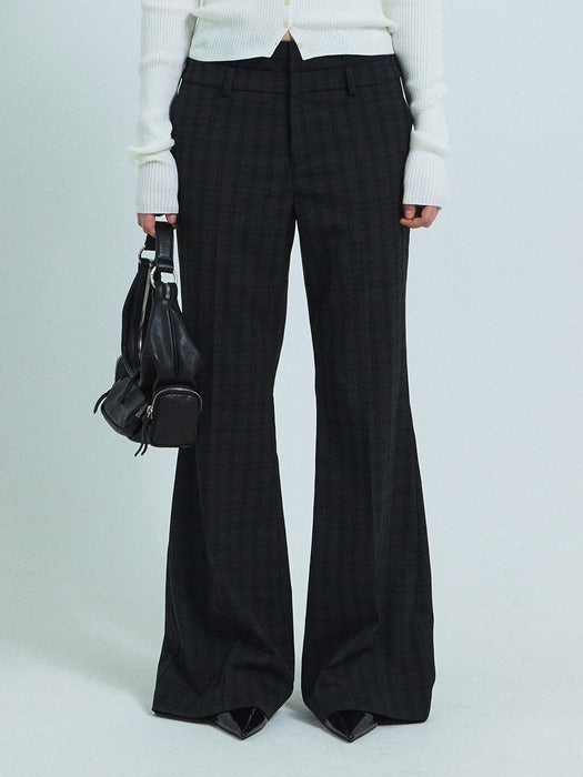 Grove 26Ss Janell Layered Pants (Black)