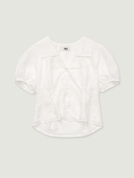 Grove 26Ss Rosel Blouse (White)