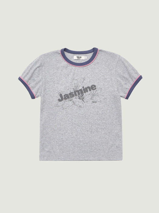 Grove 26Ss Jasmine H/S T-Shirt (Gray)