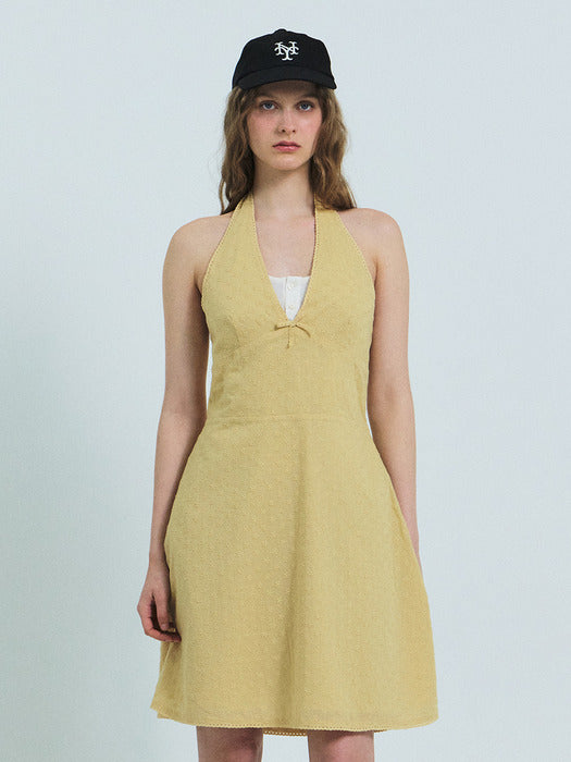 Grove 26Ss Catherine Halter One-Piece (Yellow)