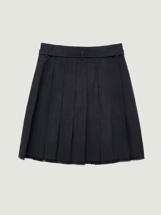 Grove 26Ss Ines Midi Skirt (Navy)