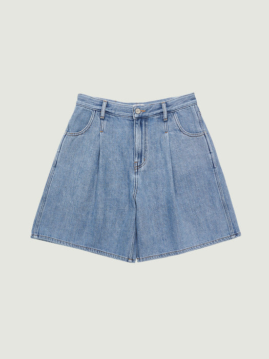 Grove 26Ss Prim Midi Shorts (Blue)