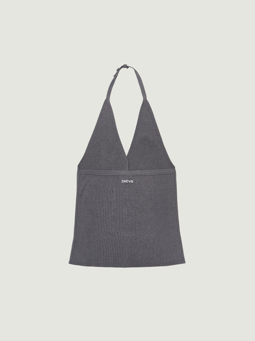 [grove] 26Ss 26Ss Alina Halter Top (Charcoal)
