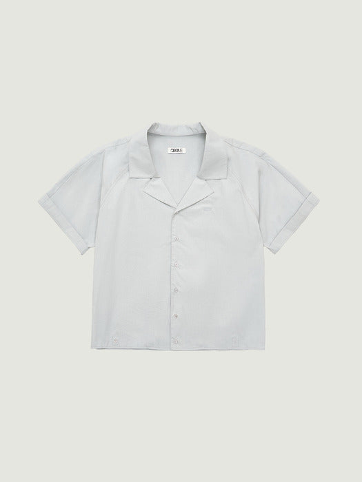 Grove 26Ss Calia H/S Shirt (Light Gray)