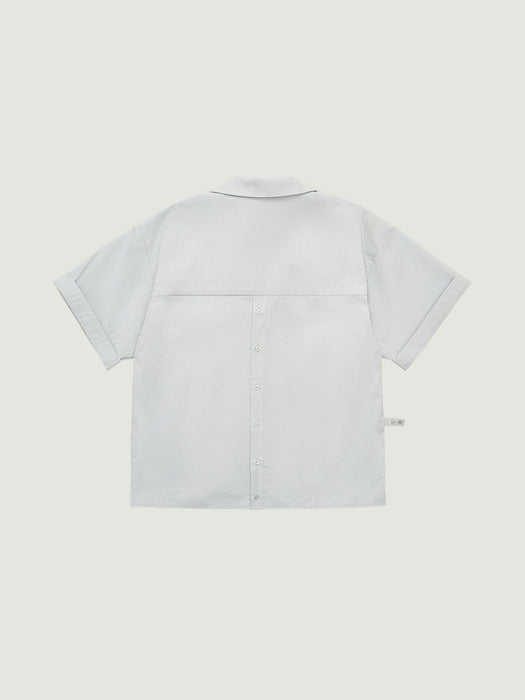 Grove 26Ss Calia H/S Shirt (Light Gray)