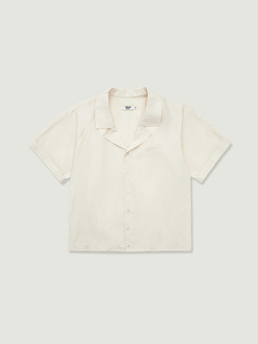 Grove 26Ss Calia H/S Shirt (Ivory)