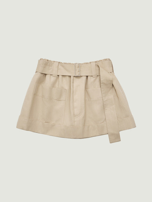 Grove 26Ss Calia Skirt Pants (Beige)