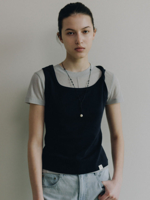 Loeuvre Twist Sleeveless Top